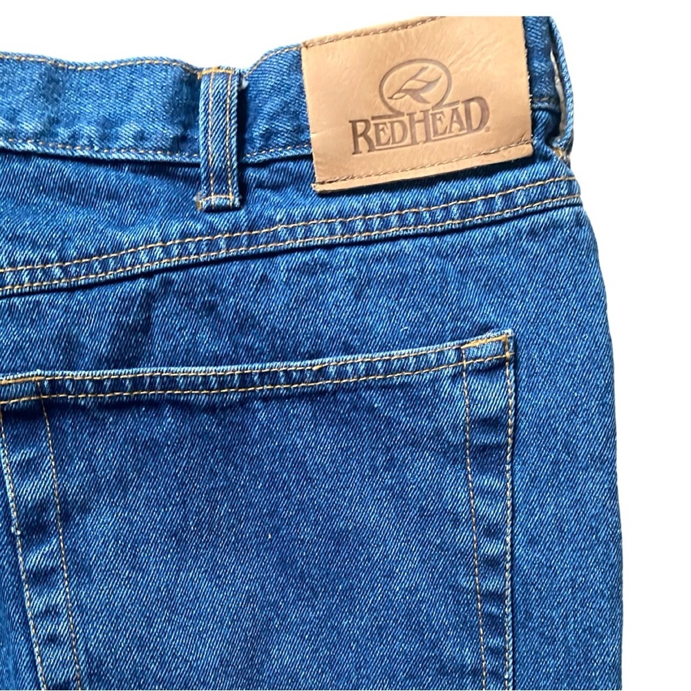 Redhead Men’s Field Pants 42x30 Denim Bass Pro Hunting Two Tone Outdoors Jeans - Picture 5 of 7